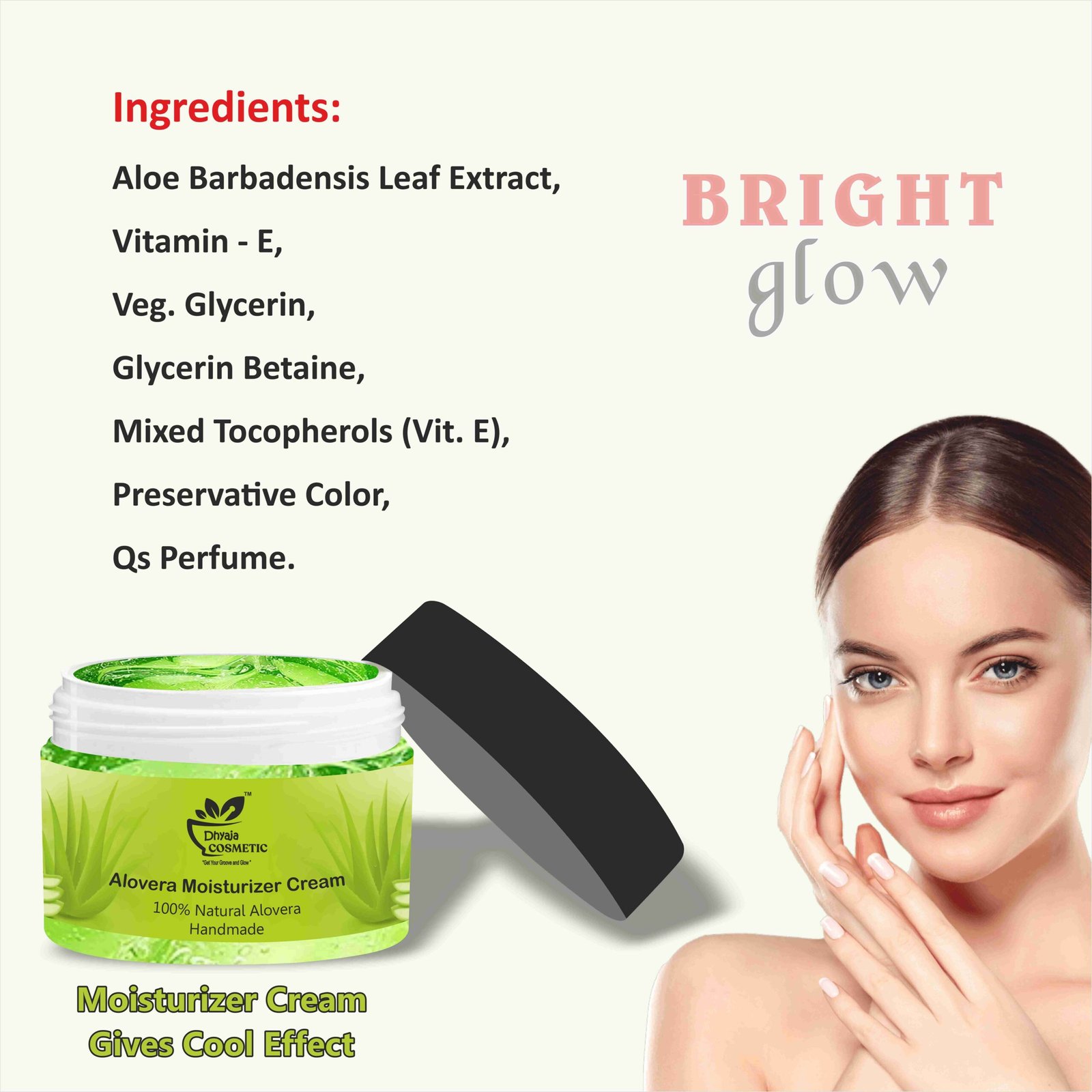 Aloe Vera Moisturize Skin Cream