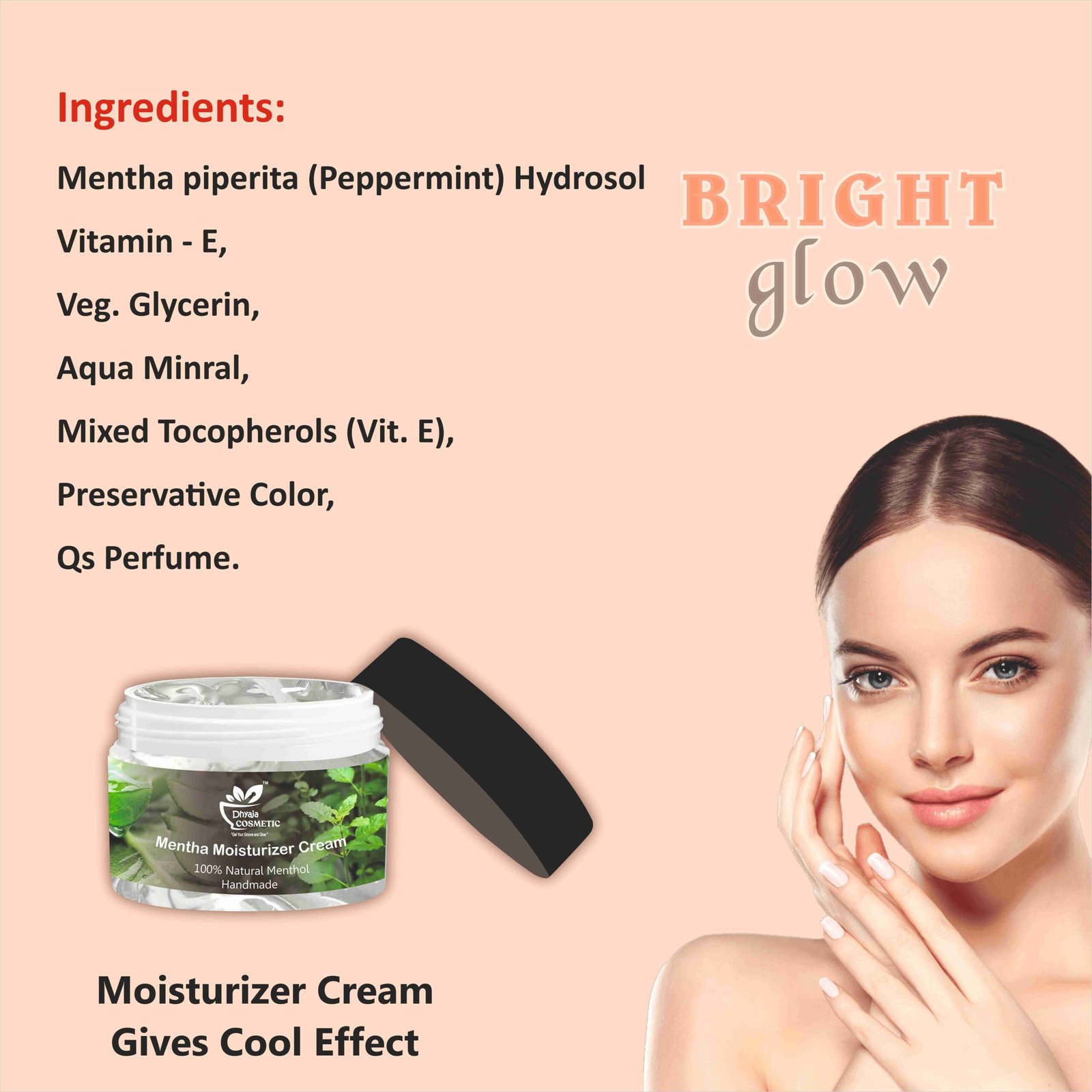 Moisturizer Mentha Cooling & Refreshing Moisturizer