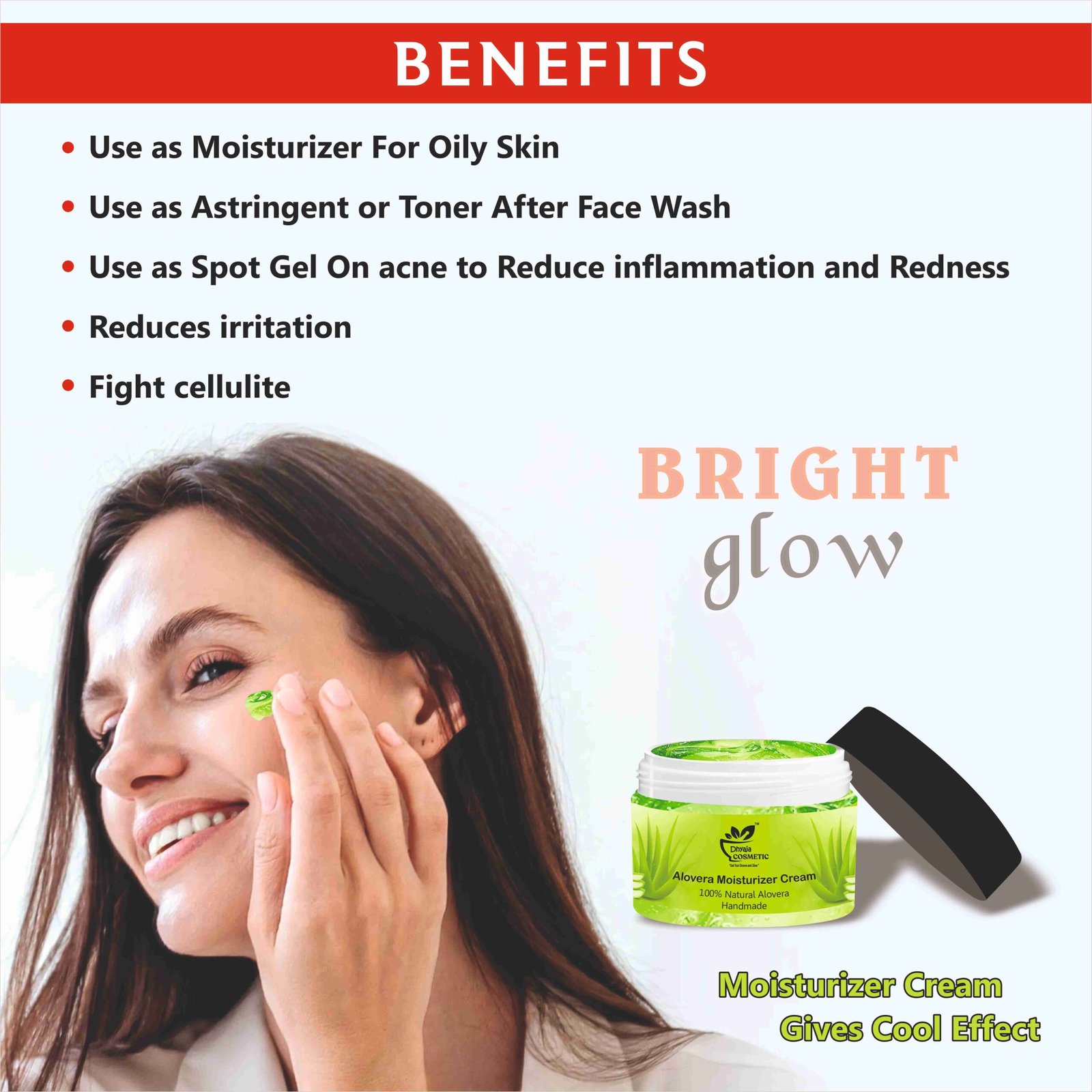 Aloe Vera Moisturize Skin Cream