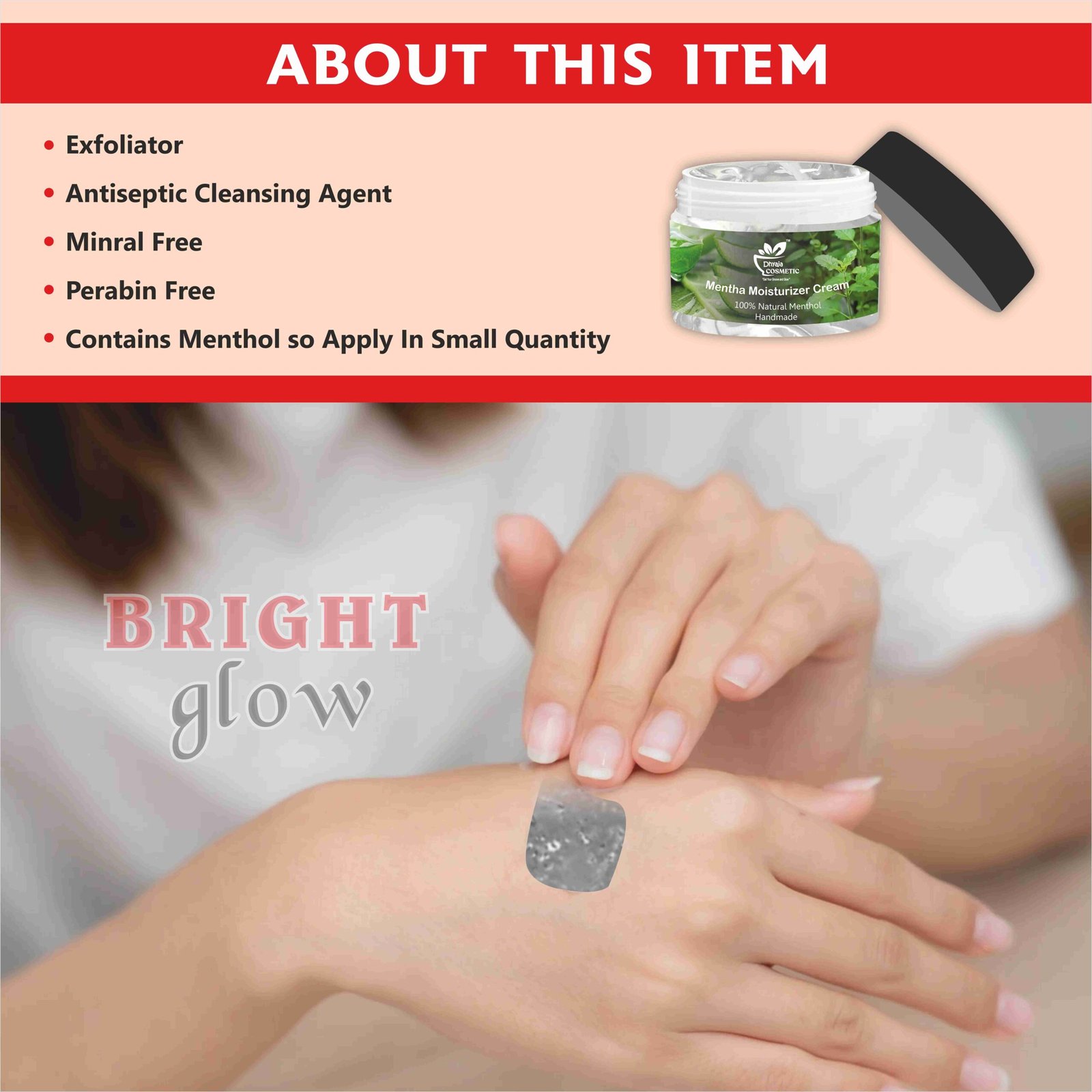 Moisturizer Mentha Cooling & Refreshing Moisturizer