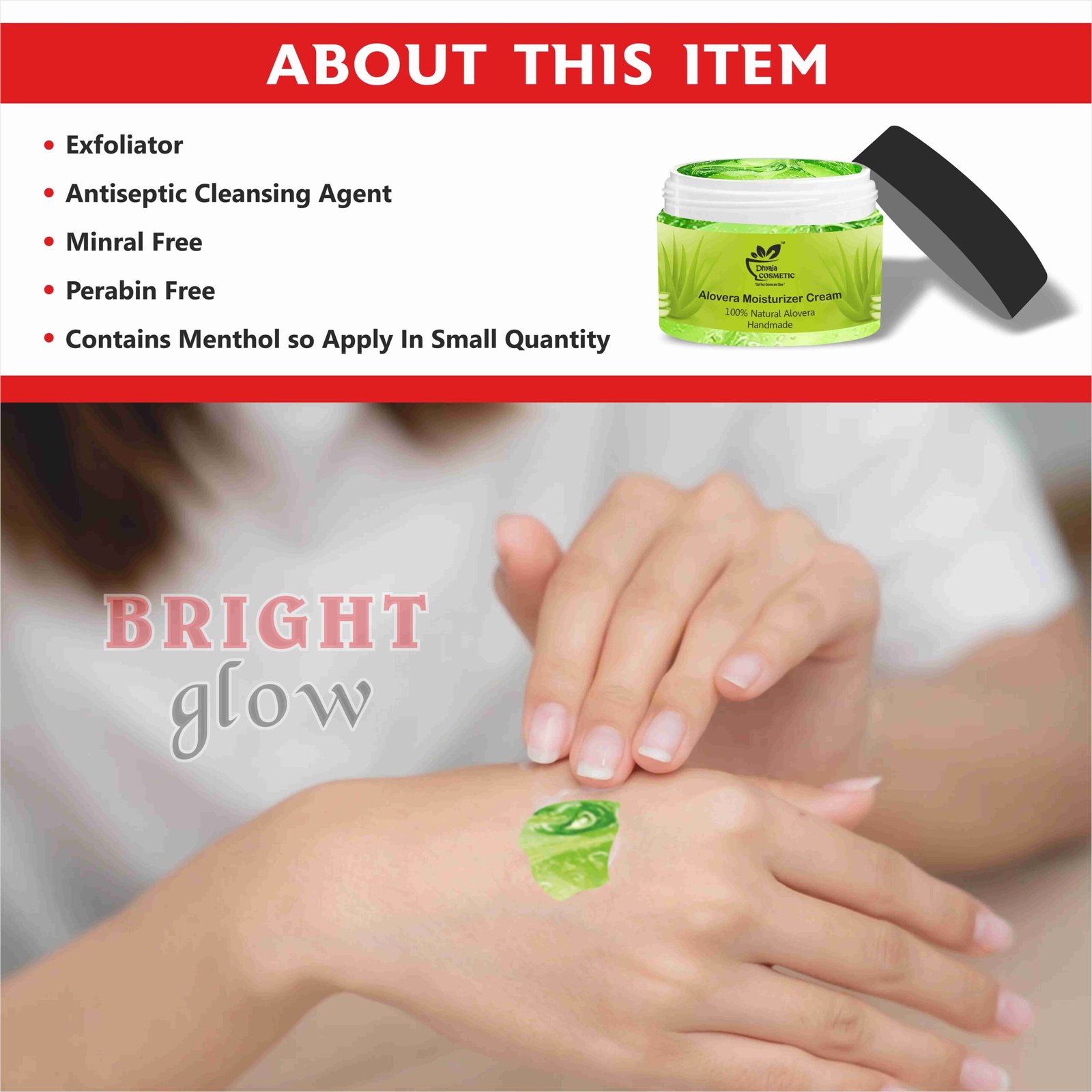 Aloe Vera Moisturize Skin Cream