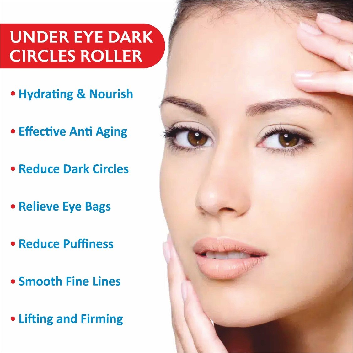 Rose Under Eye Roll On