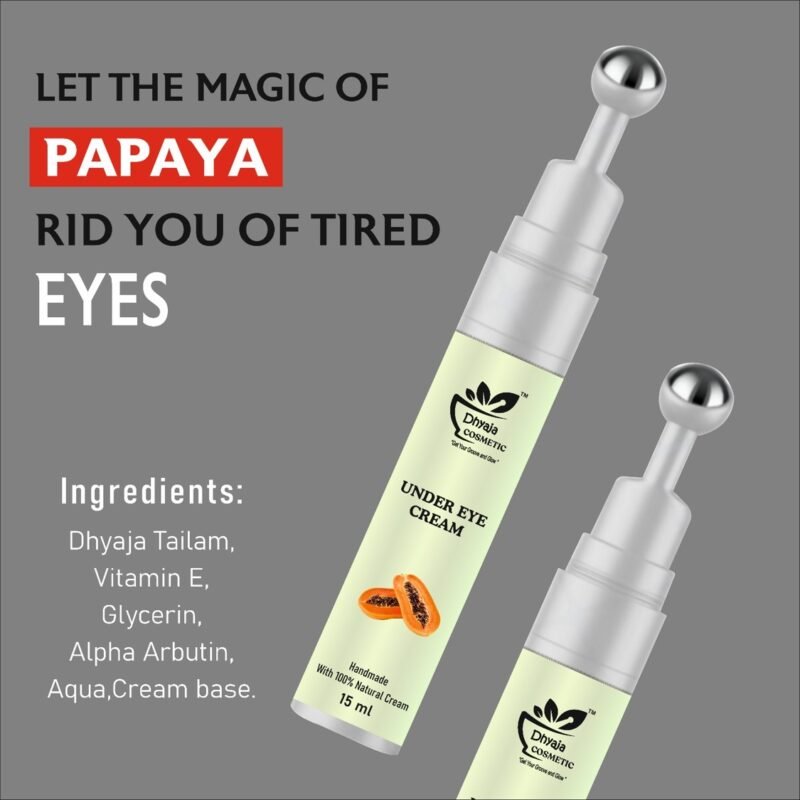 Papaya Under Eye Roll on Cream